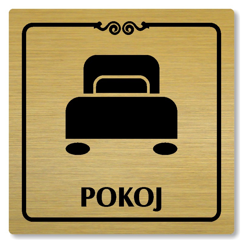 Pokoj, 118x118mm, zlatá, Texas